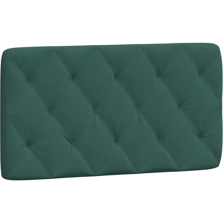 vidaXL Kopfteil-Kissen Dunkelgrün 100 cm Samt 374717 – Bild 2