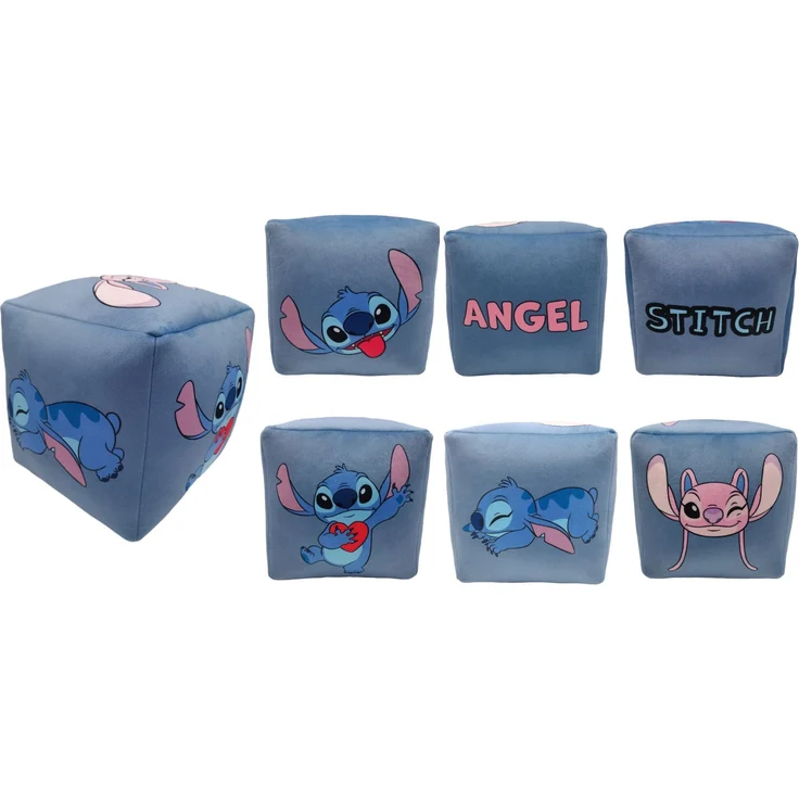 Lilo & Stitch Würfelkissen Gemütliches Kuschelkissen für kleine Fans – Bild 2