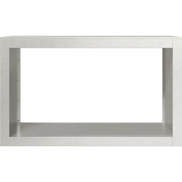 vidaXL Brennholzregal 100x40x60 cm Edelstahl 850986 – Bild 3