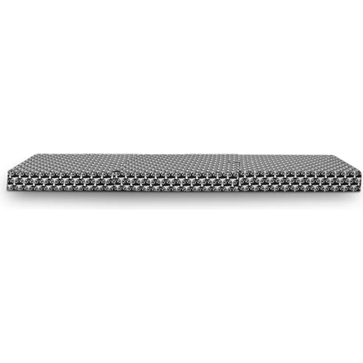 CloudComfort Basic Klappmatratze 70 x 195 cm mit Katzenmuster , 10 cm hoch – Bild 6