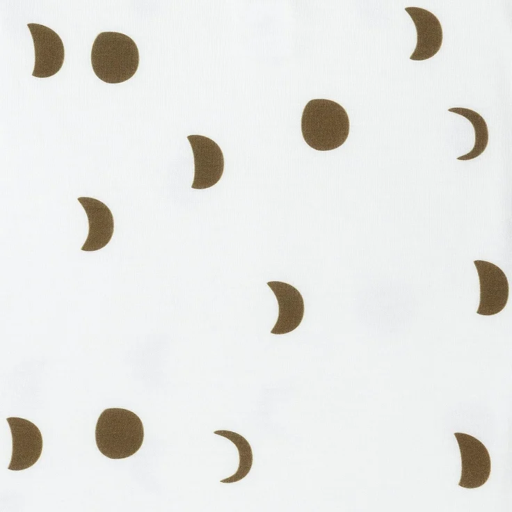 LÄSSIG Kinder Schlafoverall mit Beinen 0,5 TOG atmungsaktiv aus Jersey mit Tencel™ Lyocell/Sleeping Jumper Moon Milky, Größe 110/116 – Bild 5
