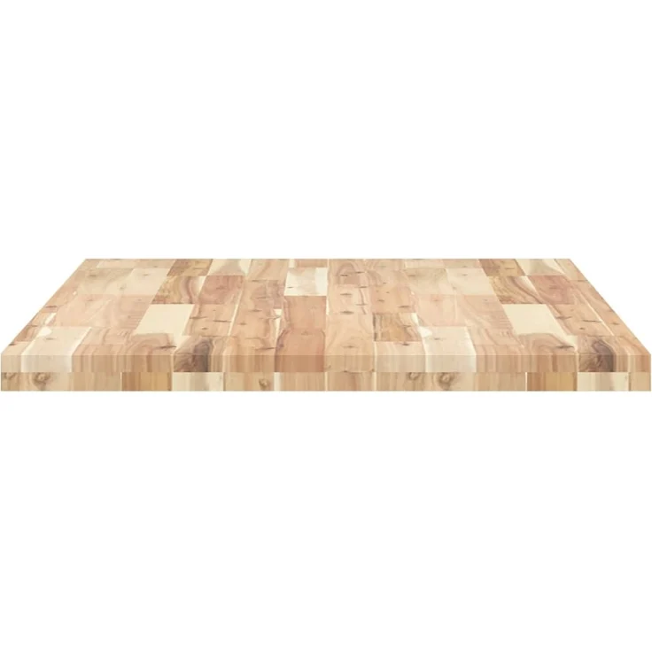 vidaXL Tischplatte Rechteckig 100x70x4 cm Massivholz Akazie 4008795 – Bild 5