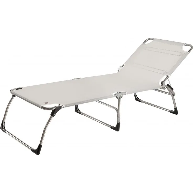 FIAM AMIGO BIG Silbergrau Sonnenliege Gartenliege 75x207x40 cm
