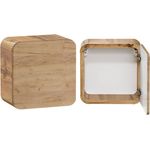 Badmöbel Hängeschrank LUTON-56-CRAFT, Wotan Eiche Nb. Nb, B/H/T ca. 35/35/22 cm