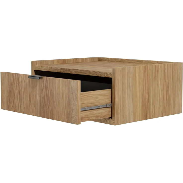 Beautysofa Nachttisch Wandhängender Evron mit 1 Schublade (zwei moderne Farben zur Auswahl), Breite: 40 cm – Bild 2