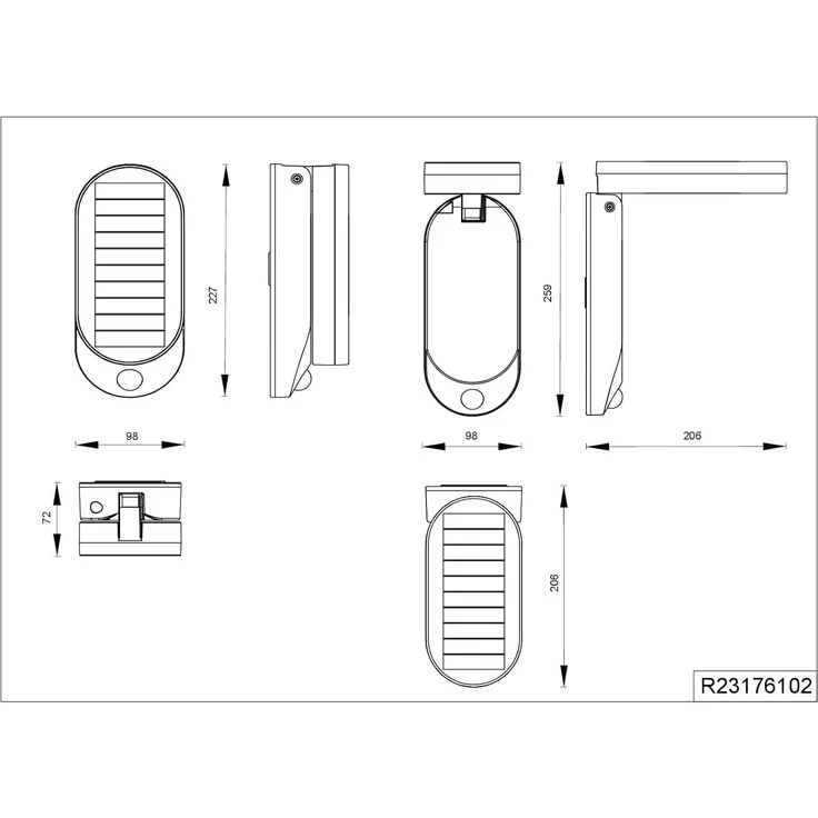 Solar Wandleuchte LAGOAS mit Bewegungsmelder & dezentem Dauerlicht – Bild 16