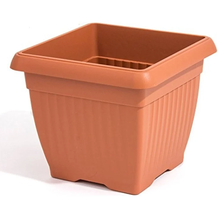 Prosperplast quadratischer Blumentopf TERRA DKWT45-R624 Terrakotta 45x45x35 cm – Bild 1