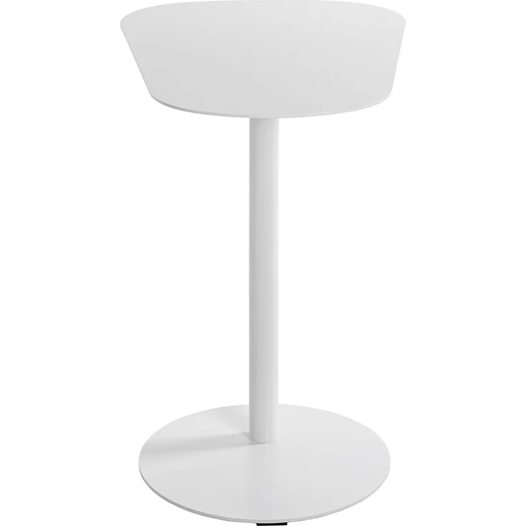 Beistelltisch >52397< in weiß, Metall - 53x60x38cm (BxHxT) – Bild 3