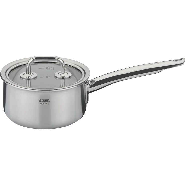 Stielkasserolle nieder Glasd. BRIGADE BASIC 14 cm
