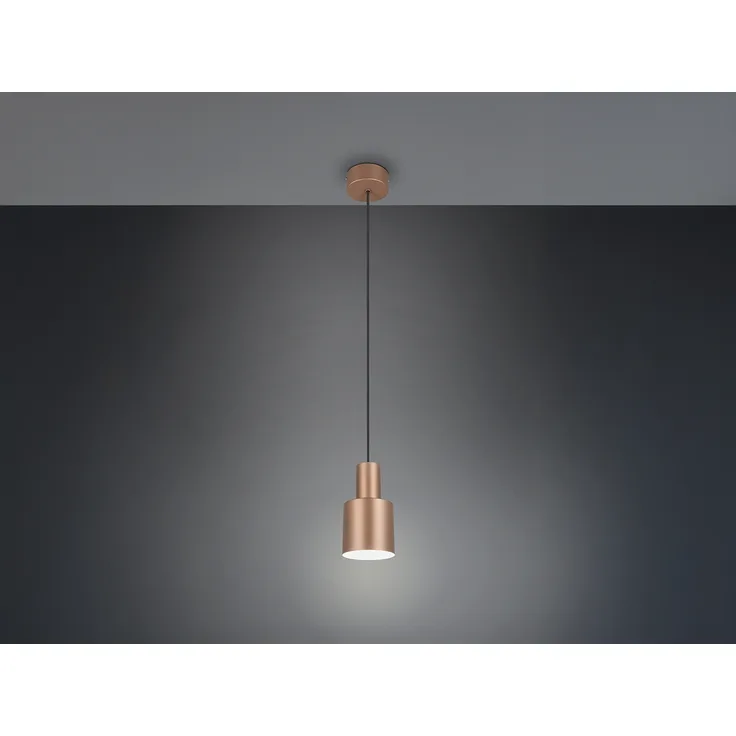 Trio Leuchten Pendelleuchte Agudo 319400165, Metall Coffee, exkl. 1x E27