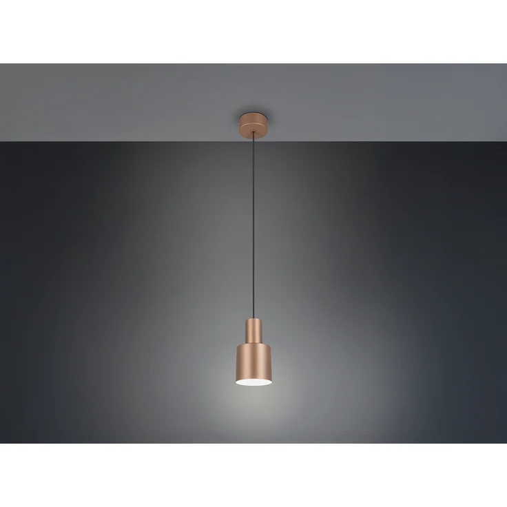 Trio Leuchten Pendelleuchte Agudo 319400165, Metall Coffee, exkl. 1x E27 – Bild 1