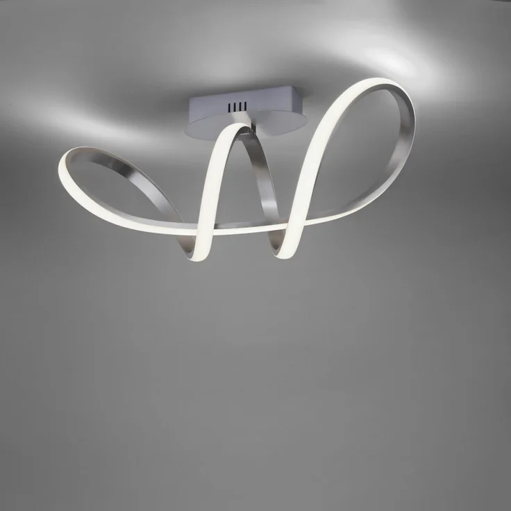 JUST LIGHT 15403-95 MARIA LED Deckenleuchte aluminiumfarben 3-Step Dim 3000K – Bild 2