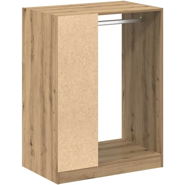 vidaXL Kleiderschrank mit Regal Artisan-Eiche 77 x 48 x 102 cm 879643 – Bild 6