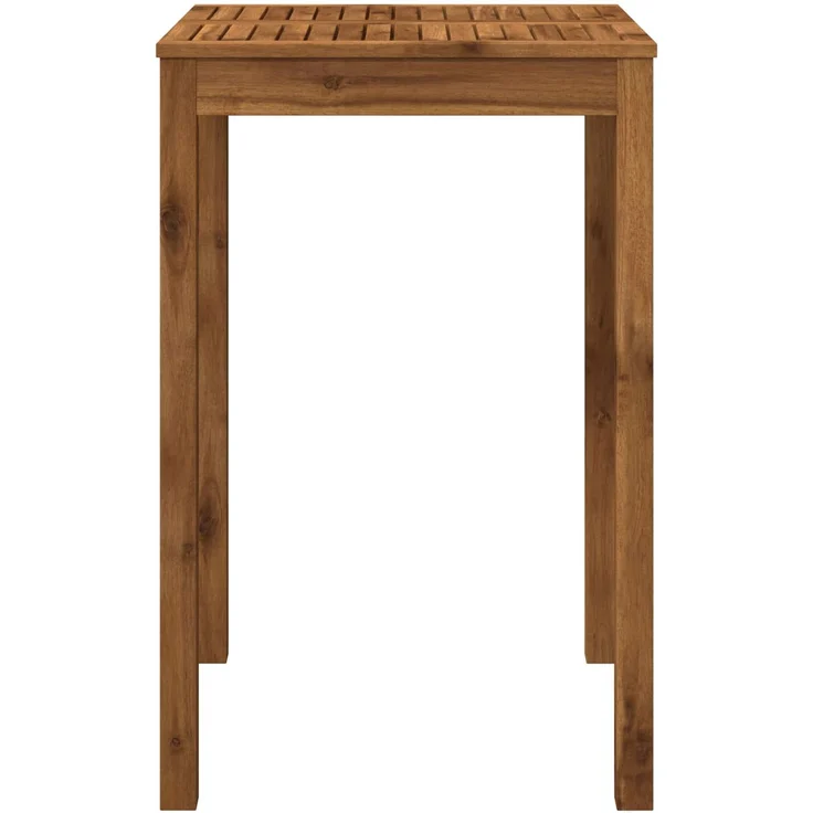 vidaXL Gartenbar-Tisch LAREN Natur 70 x 68,5 x 105 cm 901256 – Bild 3