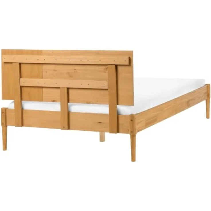 Schlafzimmer Set Kiefernholz AMBAZAC 120 x 200 cm Hellbraun – Bild 6