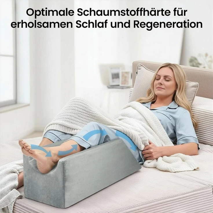 Youyijia Steißbeinkissen einkissen zum Hochlagern Keilkissen Memory-Schaum – Bild 3