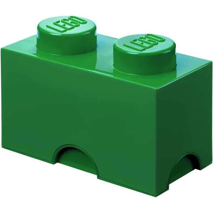 LEGO 'Storage Brick 2' Aufbewahrungsbox grün