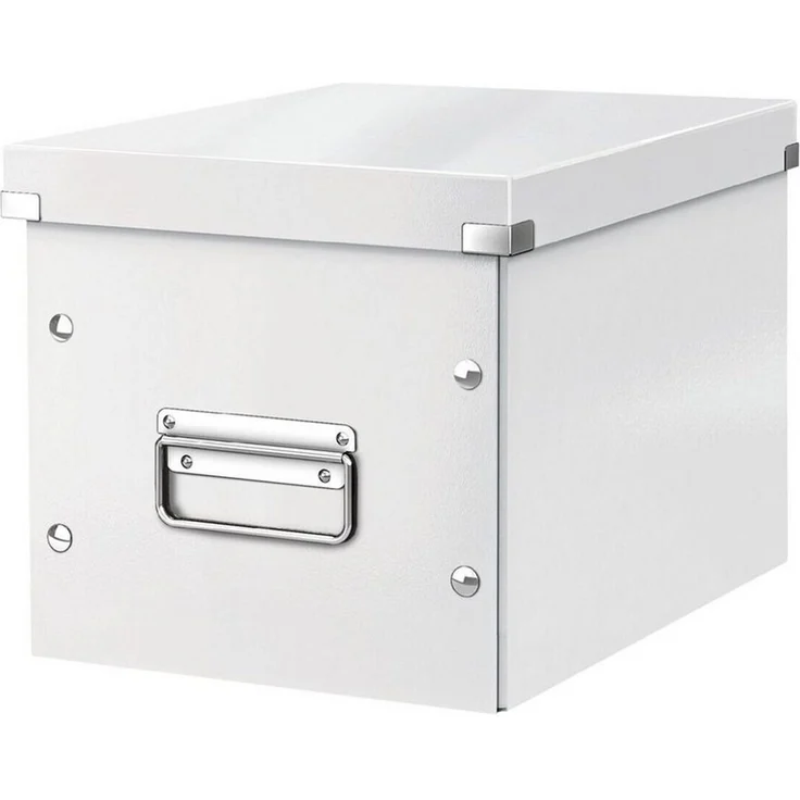 Leitz Archivbox Click & Store Cube M Hartpappe weiß