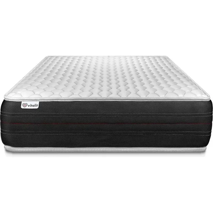 VITALSPRING matratze 100x220 cm, Taschenfedern, Härtegrad 4, Höhe : 24 cm, 3 Komfortzonen