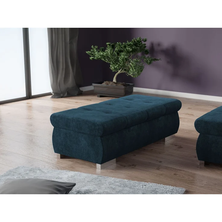 Polsterhocker Orkan Groß (Farbe: Margo 227.10) – Bild 2