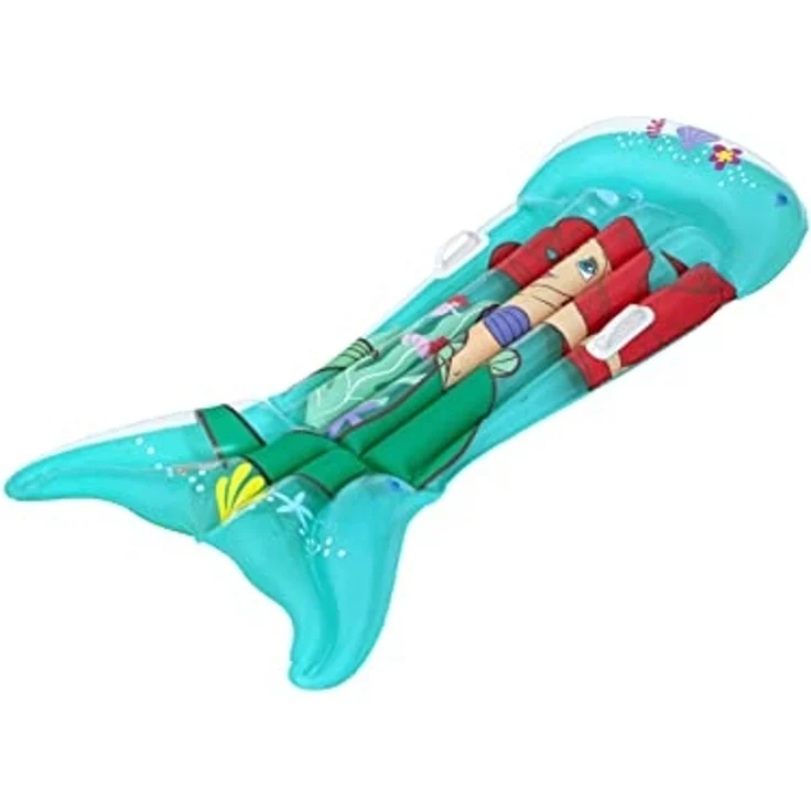 Bestway Luftmatratze Little Mermaid, Vinyl blau, 158x81 cm – Bild 4