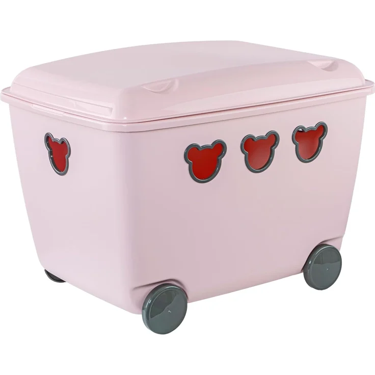 Branq Spielzeugbox 55L Teddy rosa (BX10036)