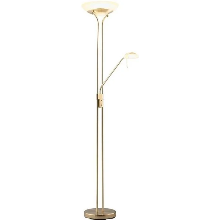 LED-Fluter Even II / FL55224E, Glas, Metall, Silber, Weiß, 33 x 180 x 33 cm – Bild 2