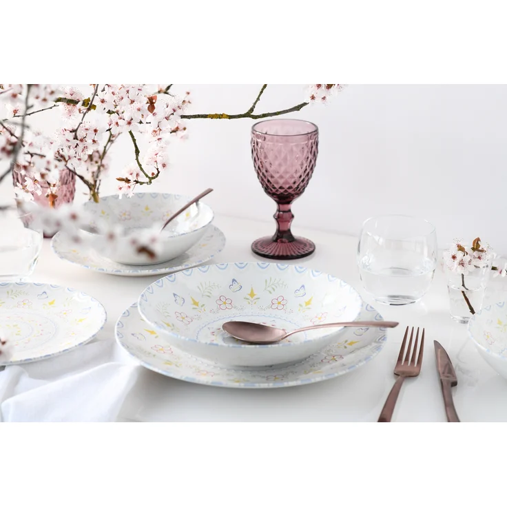 Primavera Pastell, Tellerset 12-tlg (mo) – Bild 4
