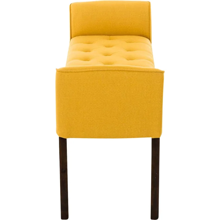 CLP Chaiselongue Cleopatra Gestell aus Kautschukholz,gelb antik-dunkel – Bild 6