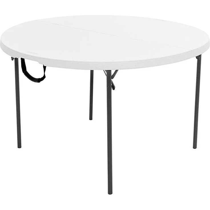 Lifetime Kunststoff Klapptisch | Runder Klapptisch – Bild 5