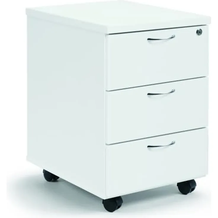 Soennecken Rollcontainer 3xSchub 58,5x40,7x50cm weiß