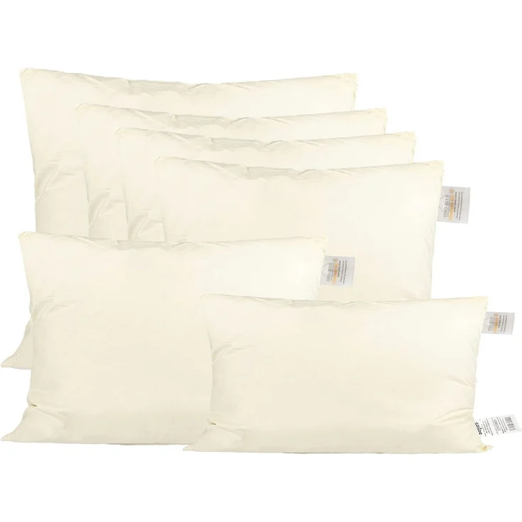 beties Daunenkissen PublikSoft, Füllung: 70% Daunen, 30% Federn, Bezug: Baumwolle, 1 Stück, Rechteckig ca. 30x50 cm kein Lebendrupf, waschbar – Bild 3