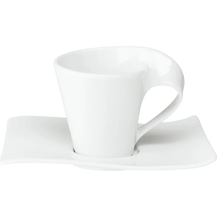 Villeroy & Boch NewWave Espressotasse mit Untertasse 80 ml