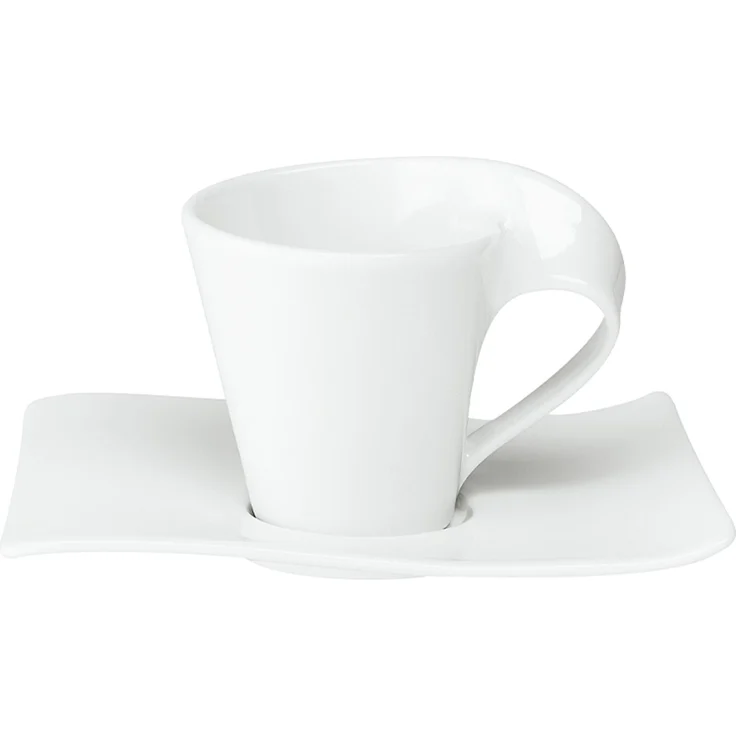 Villeroy & Boch NewWave Espressotasse mit Untertasse 80 ml – Bild 1