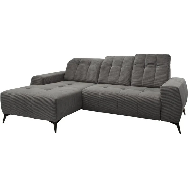 Ecksofa Sano von Benformato - Hochwertiges Cordsofa mit Elektrofunktion und verstellbaren Kopflehnen – Bild 3