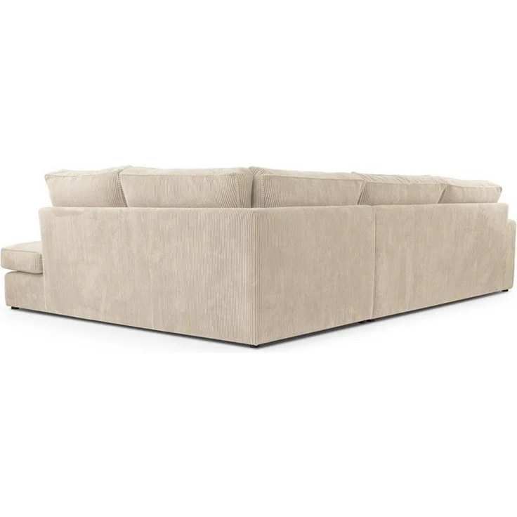 Beautysofa Ecksofa mit dekorativen Kissen PARMA, im modernes Design, klassische Polsterecke inklusive Wellenfedern – Bild 3