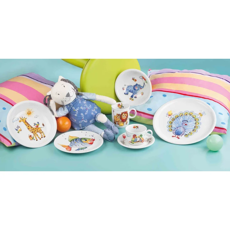 Seltmann Weiden Compact Kindergeschirr Set 5-teilig - Bunte Tierwelt – Bild 2