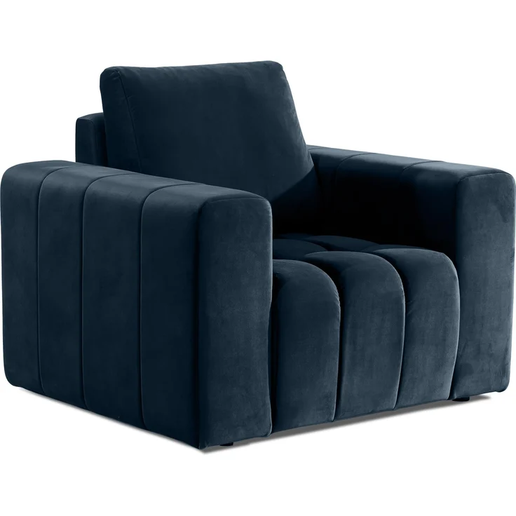 Lazaro 1F, Sessel dunkelblau, 108 x 89 x 85 cm