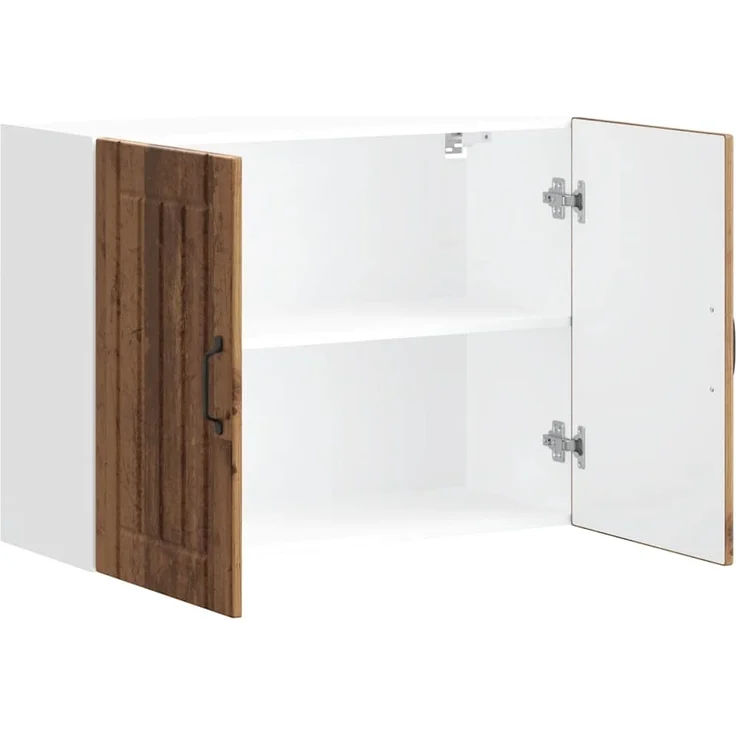 vidaXL Küchen-Hängeschrank Lucca Altholz-Optik Holzwerkstoff 853835 – Bild 4