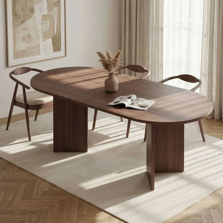 Skye Decor Esstisch Sablin Sorell (Packung, 1-St, 1 Erweiterbarer Esstisch), Ausziehbar 160–200 cm, Erweiterbarer Esstisch, Große Tischfläche – Bild 3