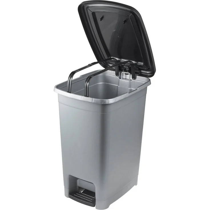 keeeper Mülleimer olaf, leicht zu reinigen, komfortables Öffnen und Schließen mit Tretpedal – Bild 2