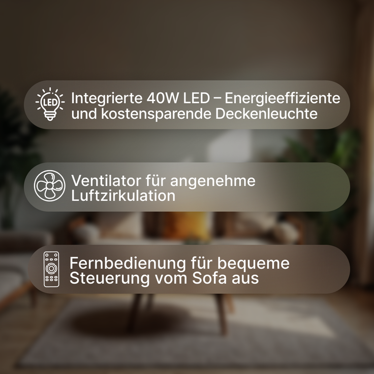 Brilliant AG Leuchten G99280-06 Palmero LED Deckenleuchte mit Ventilator RGBW – Bild 2