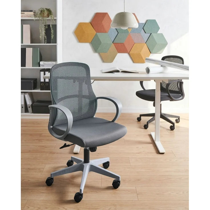 Bürostuhl SENTA Grau – Bild 3