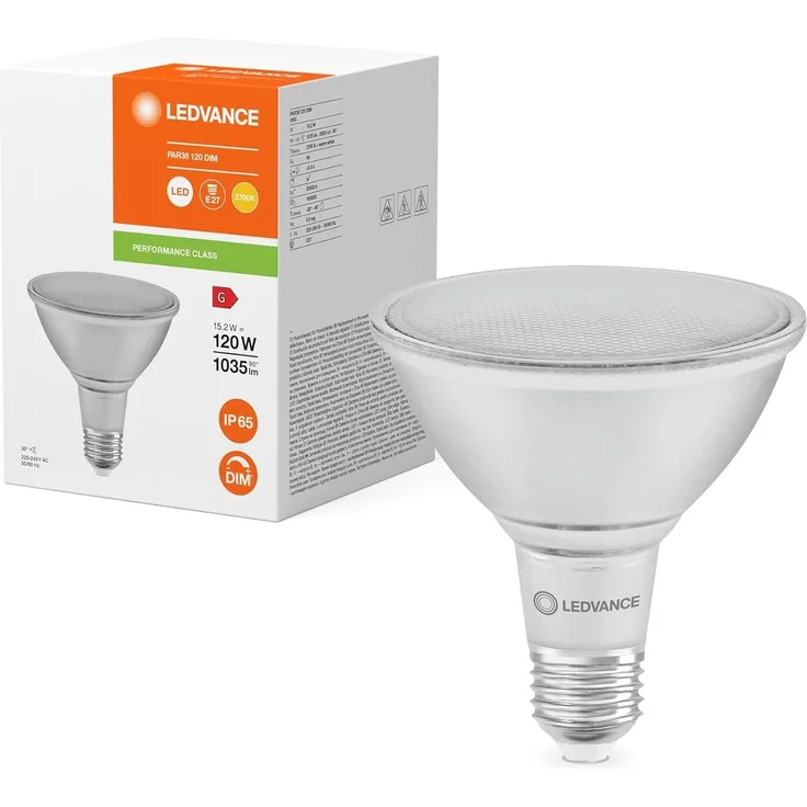 Ledvance PAR38 120 30° DIM P 15.2W 927 E271