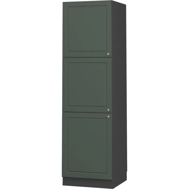Herdumbauschrank Fame-Line Grün-Gold Landhaus 60 cm Vicco