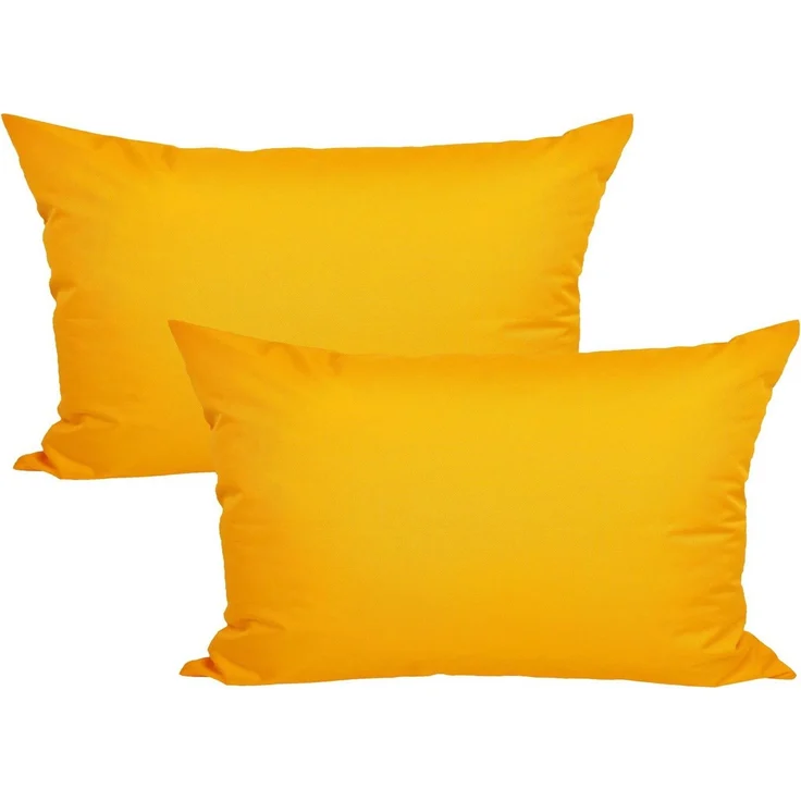 JACK Kissenbezüge 2er Set 40x60cm Outdoor Wasserfest, (2 Stück), 2x Kissenhülle, strapazierfähig, wasserabweisend, Innen & Außen – Bild 1