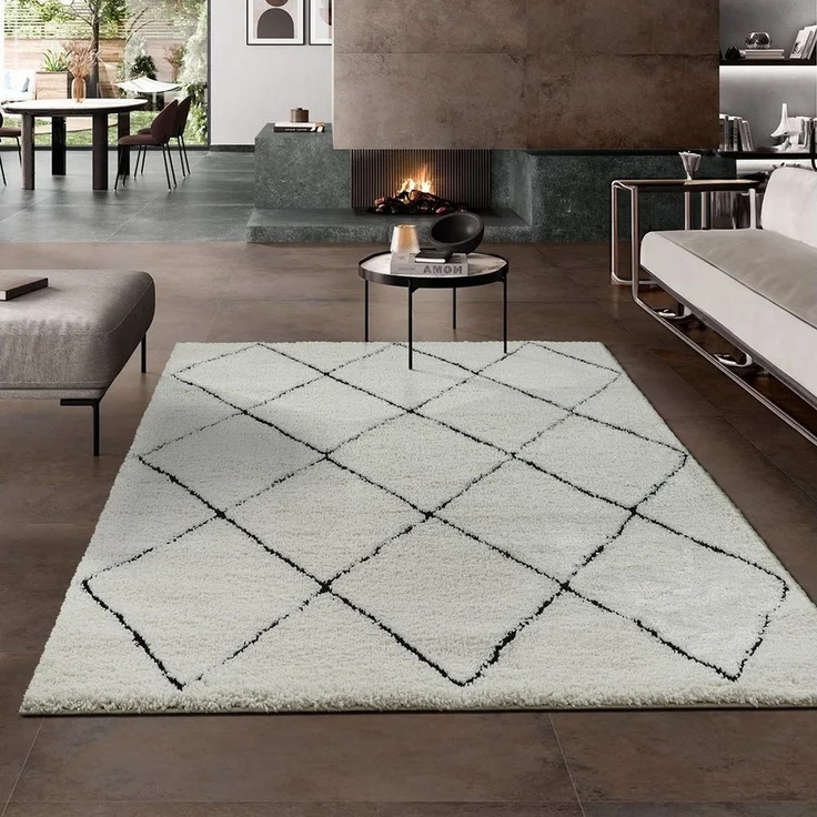 the carpet Teppich Bahar Shaggy, rechteckig, Höhe: 30 mm – Bild 1