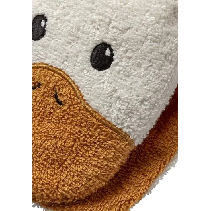 Sterntaler Waschlappen – Edda Ente – Weiß/Orange W – Bild 3