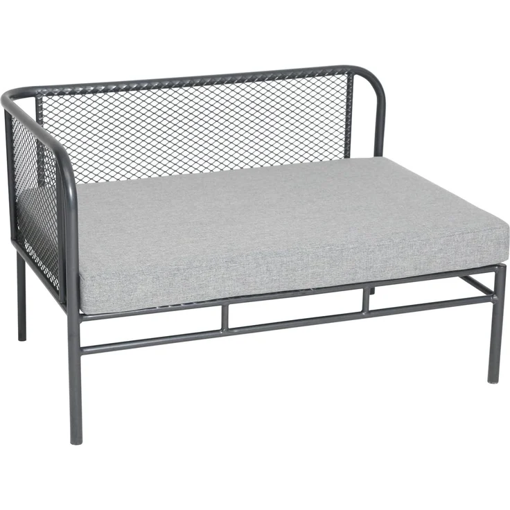 Greemotion 'Toulouse' Lounge-Set 2-teilig, hellgrau / anthrazit 180/210 x 42 x 70 cm – Bild 5