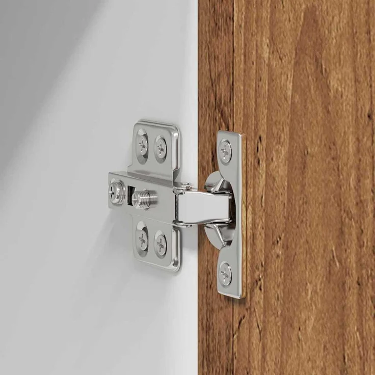vidaXL Hängeschrank 2 stk. Altes Holz und Weiß 30 x 31 x 80 cm 884255 – Bild 10